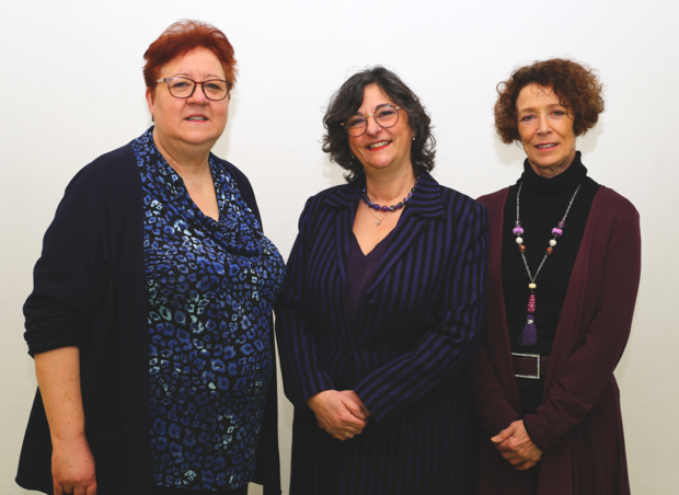 Dr. Ingeborg Neubert, Arzu Rocholl, Annie Gabsteiger